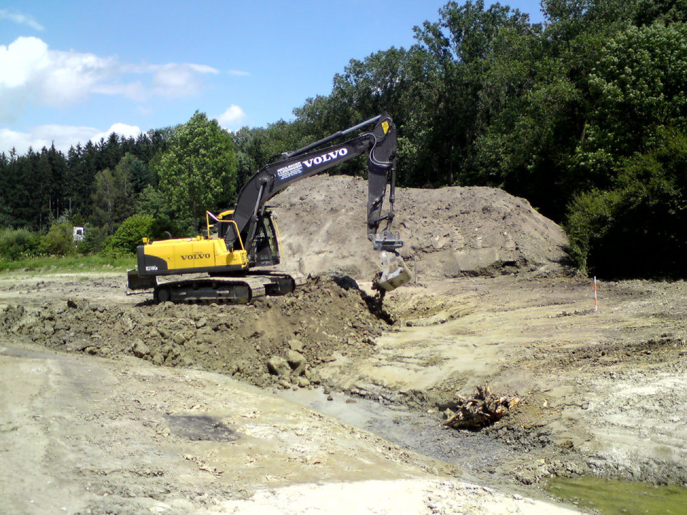 Baggerarbeiten Baustelle